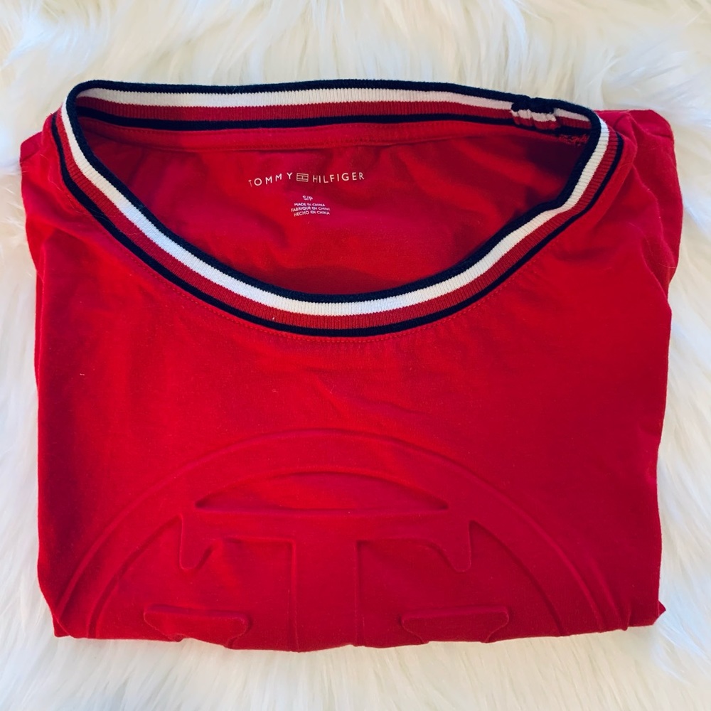Tommy Hilfiger red shirt